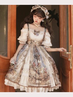 Gloria Lolita Dress JSK Outfit by YingLuoFu (SF93)